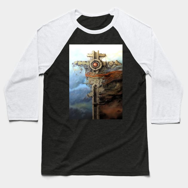 Ecce Homo Europe Baseball T-Shirt by RobertArt